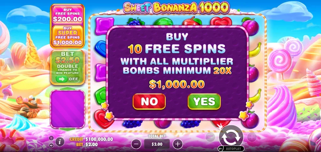 Bonus Buy Option at GoldenRoo Pokies