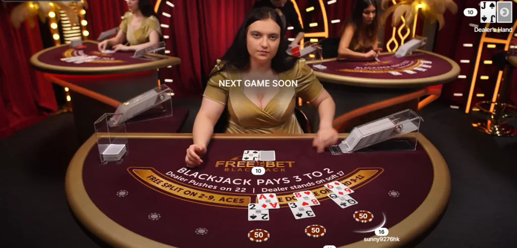 Live Blackjack GoldenRoo